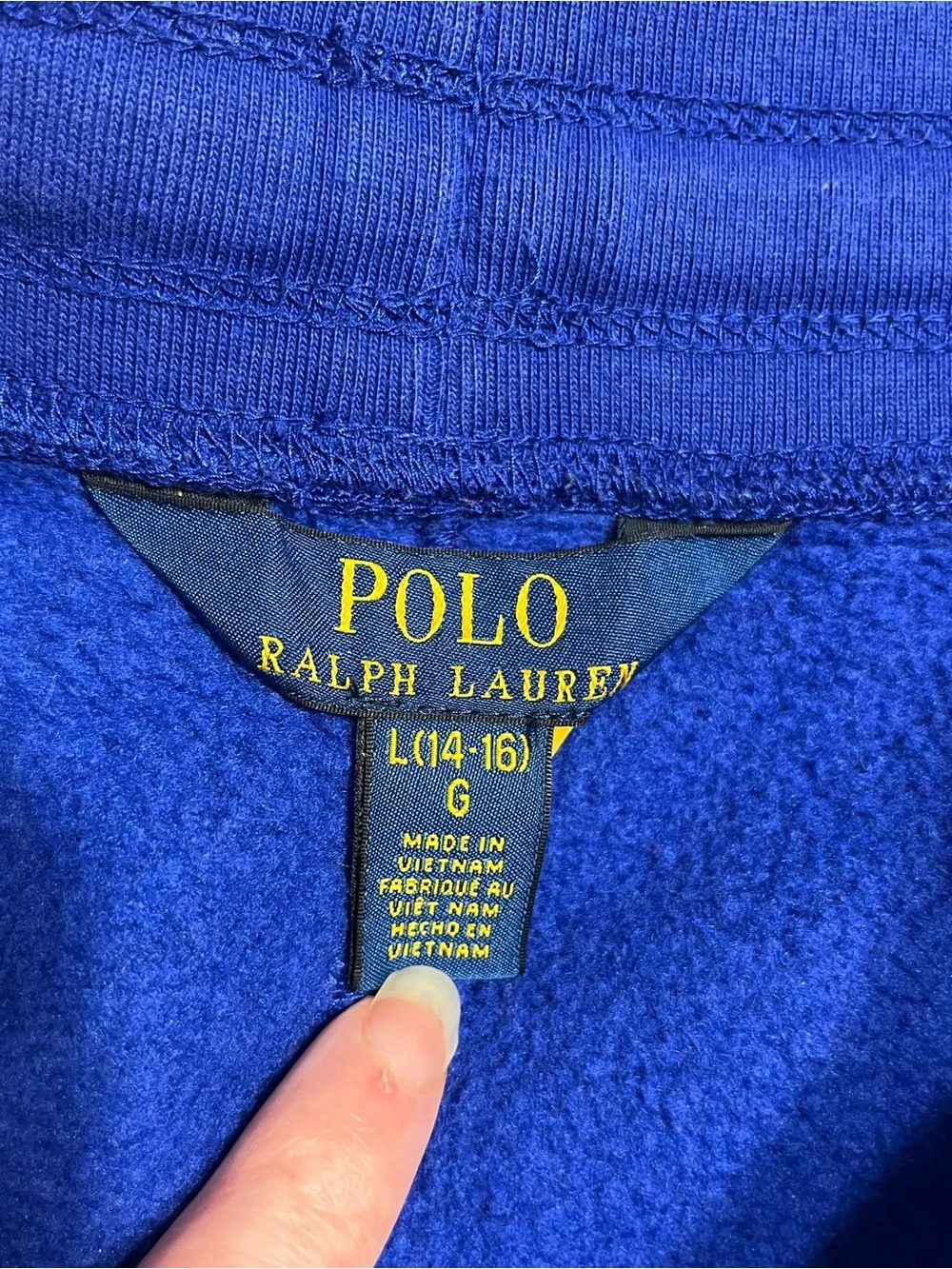 Polo Ralph Lauren girls sweatpants joggers youth L 14-16